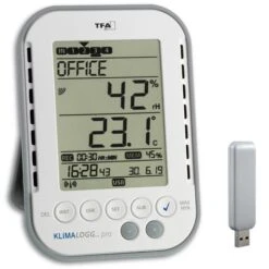 TFA Thermo-Hygrometer 30.3039.IT Klimalogg Pro Digital, Mit Datenlogger