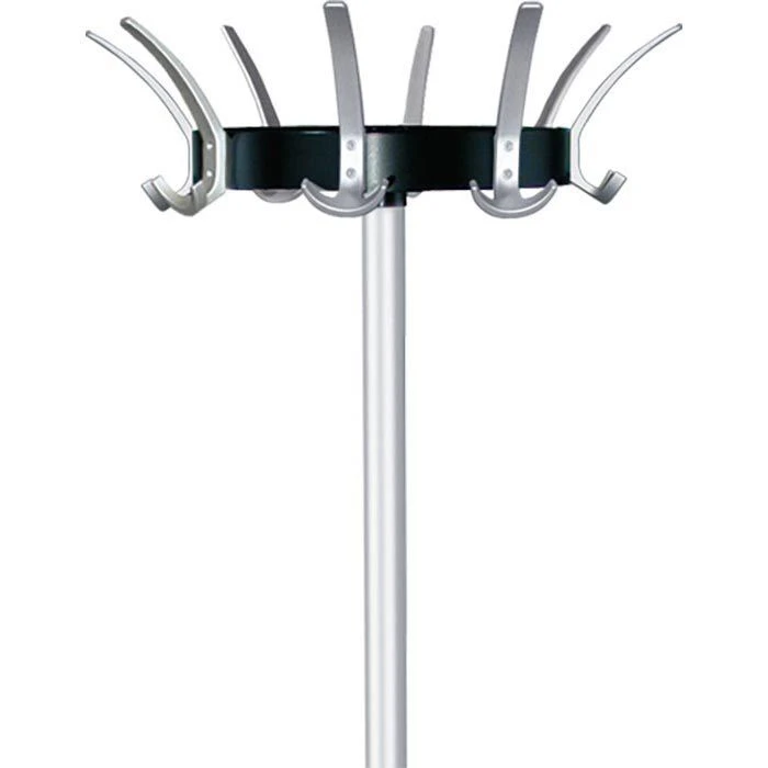 Kerkmann Garderobenständer Public Classic, 6277, Mit 24 Haken, Metall, Silber / Schwarz 5 Kerkmann Garderobenständer Public Classic, 6277, Mit 24 Haken, Metall, Silber / Schwarz – Bild 3