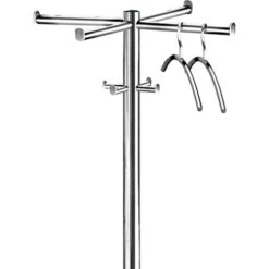 Kerkmann Garderobenständer Roma, 6229, Mit 8 Haken, Metall, Silber 9 Kerkmann Garderobenständer Roma, 6229, Mit 8 Haken, Metall, Silber -WENKO Shop ca2e6707007f17ba778bd54a14a8d2bbdac93956 garderobenstaender kerkmann roma 6229