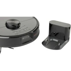 Roborock Saugroboter S6 MaxV, Schwarz, Ladestation, Wischfunktion, Laufzeit 180 Minuten -WENKO Shop cdea9fbce238eebdbfa30f1cd0df545949762089 saugroboter roborock s6 maxv schwarz