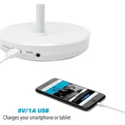 Infitronic Schreibtischlampe IN18LEDKLW LED, Dimmbar, USB, Standfuß, Weiß 9 Infitronic Schreibtischlampe IN18LEDKLW LED, Dimmbar, USB, Standfuß, Weiß -WENKO Shop d5dba3f3dcc8ce9a5abe15a438314964d03e12f7 schreibtischlampe infitronic in18ledklw led