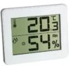 TFA Thermometer 30.5027.02 Innen, Digital, Mit Hygrometer, Weiß