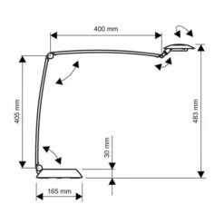 Maul Schreibtischlampe Maulspace LED, Dimmbar, Silber, Mit Standfuß 9 Maul Schreibtischlampe Maulspace LED, Dimmbar, Silber, Mit Standfuß -WENKO Shop da3ae70c58adf4333e9186ba088ac0759b7db1a6 schreibtischlampe maul maulspace led