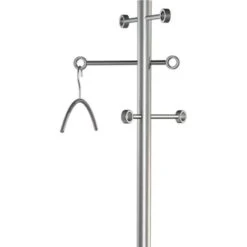 Kerkmann Garderobenständer Easy, 6114, Mit 6 Haken, Edelstahl, Silber -WENKO Shop dada32bb1ccd4a522ccd75a2ed8ec932acdd1da0 garderobenstaender kerkmann easy 6114