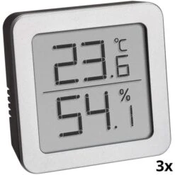 Alternative view of TFA Thermometer 95.2019.54 Innen, Digital, Mit Hygrometer, 3 Stück