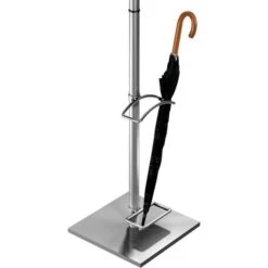 Kerkmann Garderobenständer G12E, 6906, Mit 6 Kleiderbügeln, Edelstahl, Silber -WENKO Shop e07c8059b7e11dcdf16da8e9a8a39c34927b66dc garderobenstaender kerkmann g12e 6906