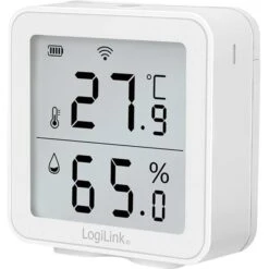 LogiLink Thermo-Hygrometer SC0116, Innen, Digital, Mit App