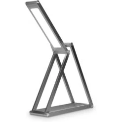 Kwmobile Schreibtischlampe LED, Standfuß, Dimmbar, USB, Faltbar, Mit Akku, Silber -WENKO Shop e7c208391a392e76165ce4e24b6ea40d2143c65a schreibtischlampe kwmobile led