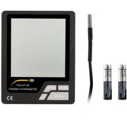 PCE Thermometer HT 50, Innen/außen, Digital, Mit Hygrometer, Mit Externem Fühler -WENKO Shop ec7332eb4bd04c3cac57ba99af56f71c42702085 thermo hygrometer pce ht 50 innenaussen
