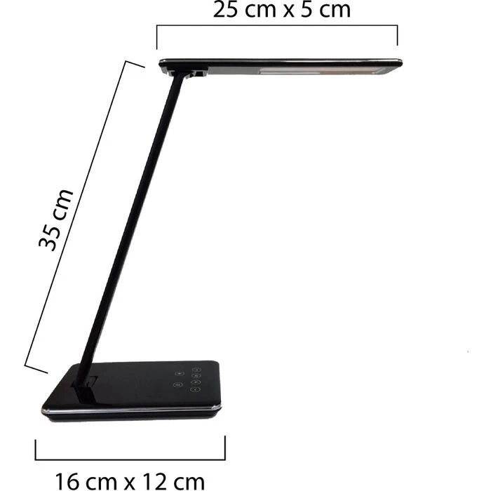 Unilux Schreibtischlampe Linka LED, Dimmbar, USBm, QI-Ladegerät, Mit Standfuß 7 Unilux Schreibtischlampe Linka LED, Dimmbar, USBm, QI-Ladegerät, Mit Standfuß – Bild 5