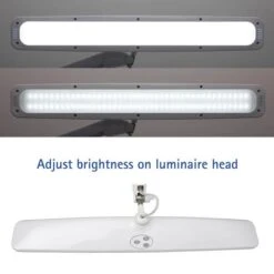 Maul Schreibtischlampe Maulexplore LED, Dimmbar, Weiß, Mit Tischklemme -WENKO Shop f5d0c79d28e2d1f12c33900b6305ee753e2e6a78 schreibtischlampe maul maulexplore led