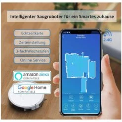 Tesvor Saugroboter X500 Pro, Ladestation, Wischfunktion, Laufzeit 120 Minuten 14 Tesvor Saugroboter X500 Pro, Ladestation, Wischfunktion, Laufzeit 120 Minuten -WENKO Shop f6b6e3ef4ed2123f99b5e23dc1a1546ded13f520 saugroboter tesvor x500 pro